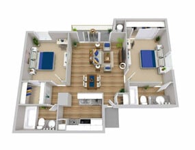 Ascent at Quail Creek in Austin, TX - Building Photo - Floor Plan