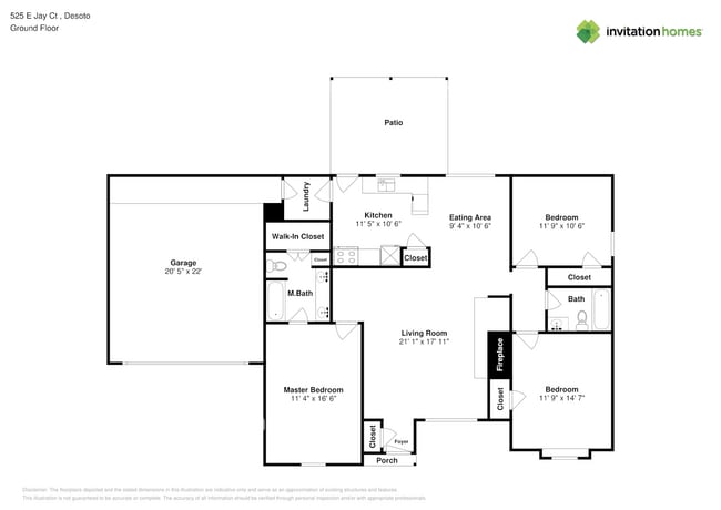 525 E Jay Ct in Desoto, TX - Foto de edificio - Building Photo