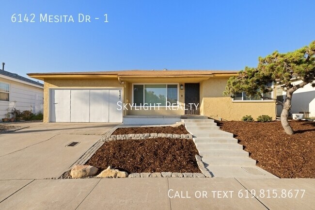 property at 6142 Mesita Dr