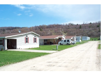 Woodhill Estates Mobile Home in Franklinville, NY - Foto de edificio