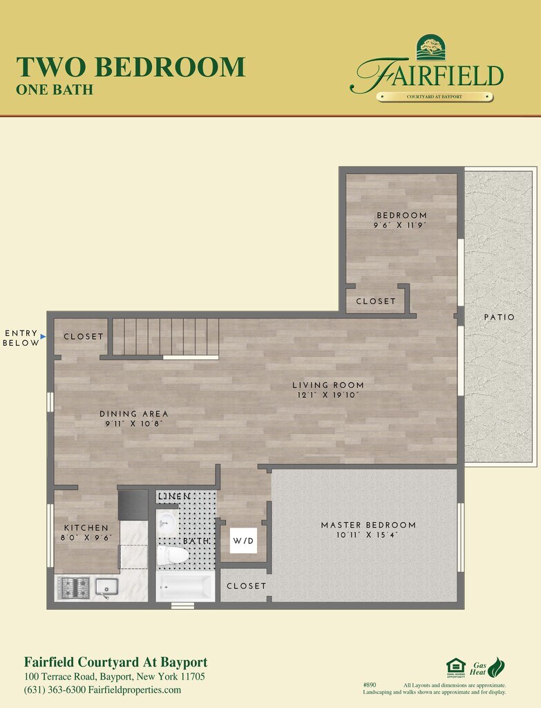 Fairfield Courtyard at Bayport Apartments in Bayport, NY
