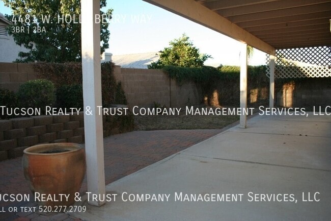 4481 W Holly Berry Way in Tucson, AZ - Building Photo - Building Photo