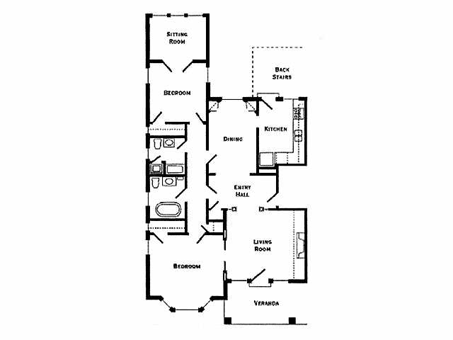 4425 Jarboe St. in Kansas City, MO - Building Photo - Floor Plan