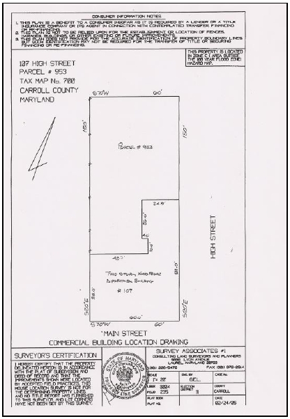 107 High St in New Windsor, MD - Building Photo - Floor Plan