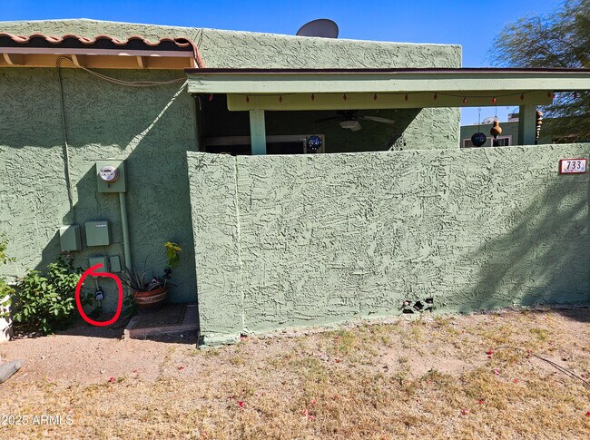 property at 733 E Cochise Dr