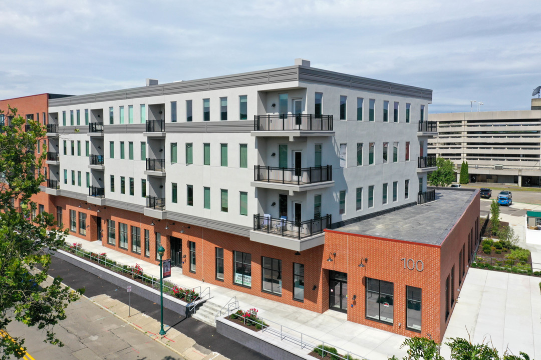 100 West Water Apartments in Elmira, NY - Building Photo