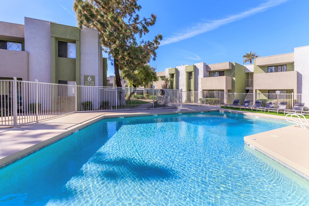 Lemon & Pear Tree Apartments in Mesa, AZ - Foto de edificio