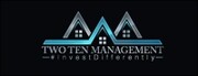 Property Management Company Logo Two Ten Management LLC