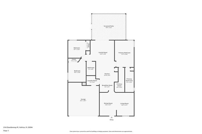 214 Chardonnay Pl in Valrico, FL - Foto de edificio - Building Photo