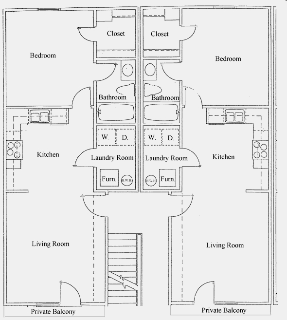 Chateau Royale Apartments in Morgantown, WV - Building Photo - Floor Plan