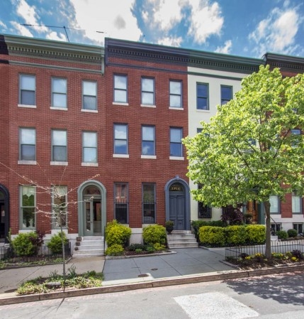 1706 Bolton St in Baltimore, MD - Foto de edificio