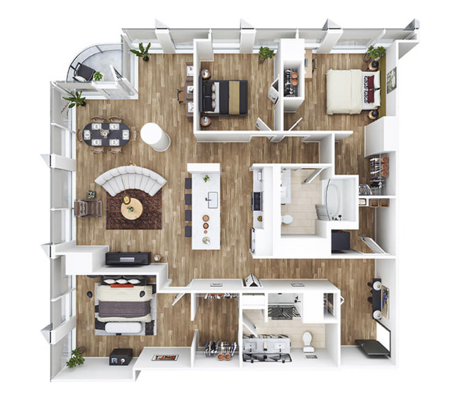 1111 W Carroll Ave, Unit 2001 in Chicago, IL - Building Photo - Building Photo