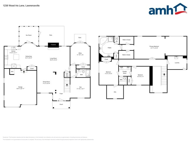 1238 Wood Iris Ln in Lawrenceville, GA - Building Photo - Building Photo