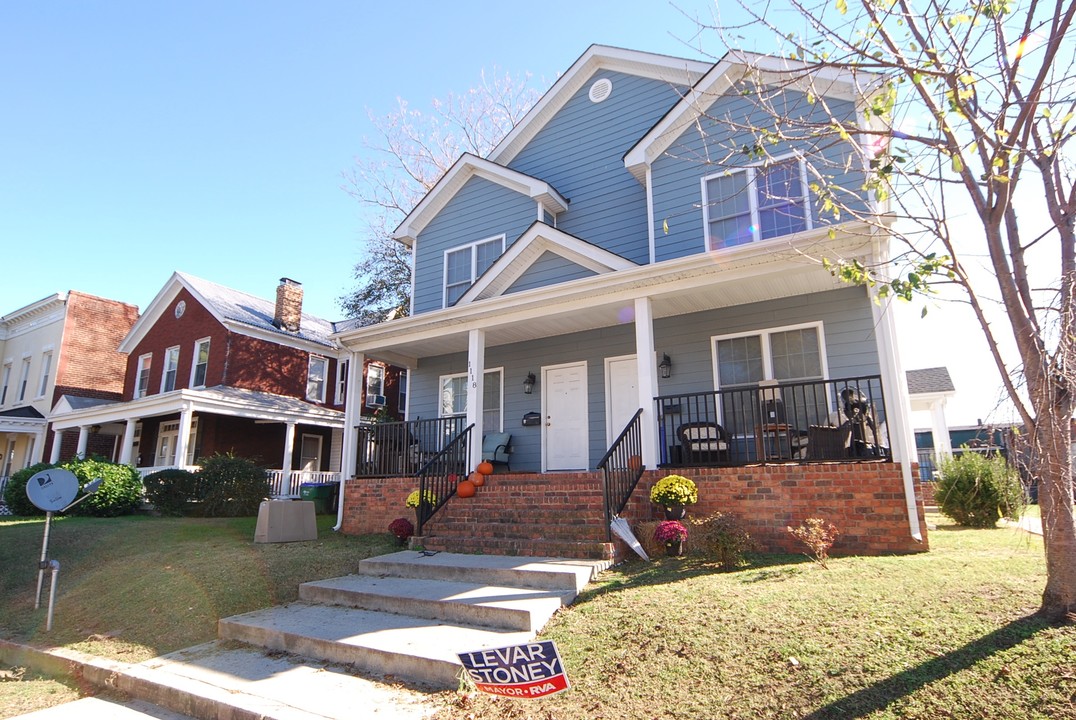 1118 Bainbridge St in Richmond, VA - Foto de edificio