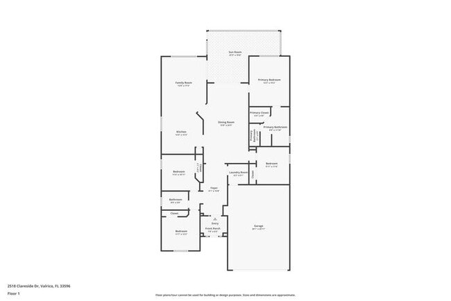 2518 Clareside Dr in Valrico, FL - Foto de edificio - Building Photo