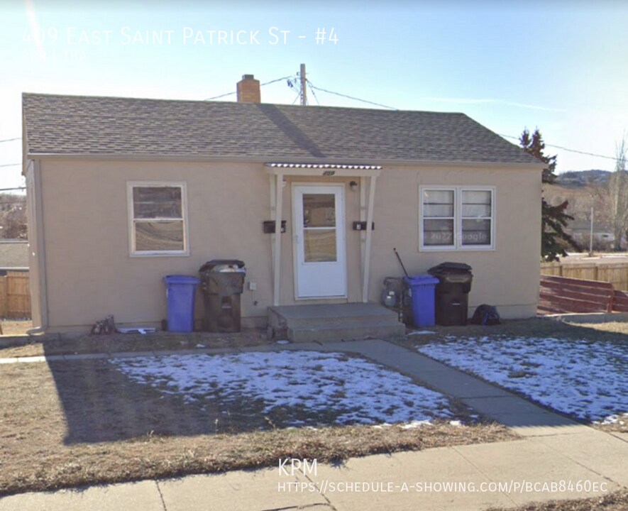 409 E Saint Patrick St-Unit -#4 in Rapid City, SD - Building Photo