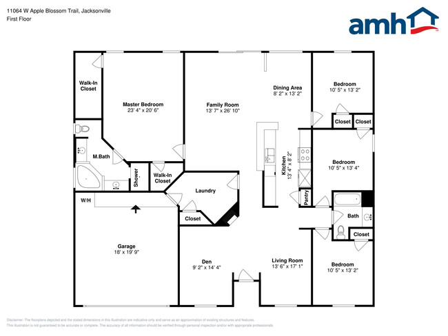 11064 Apple Blossom Trail W in Jacksonville, FL - Building Photo - Building Photo