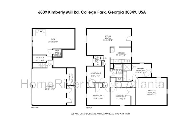 6809 Kimberly Mill Rd in College Park, GA - Building Photo - Building Photo