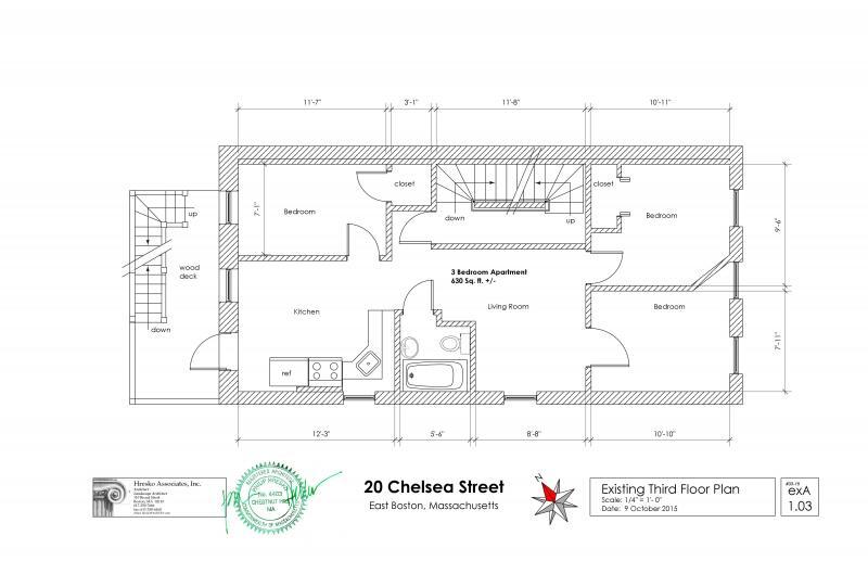 22 Chelsea St, Unit 3 in Boston, MA - Foto de edificio