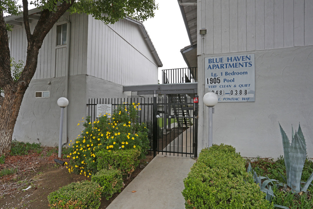 Blue Haven Apartments in Fresno, CA - Building Photo