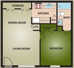 Mountaingate Apartments in Dayton, OH - Building Photo - Floor Plan