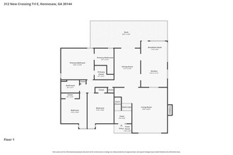 312 New Crossing Trail E, Unit 21 in Kennesaw, GA - Building Photo - Building Photo
