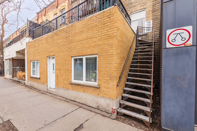 4581-4589 Papineau Av in Montréal, QC - Building Photo - Building Photo