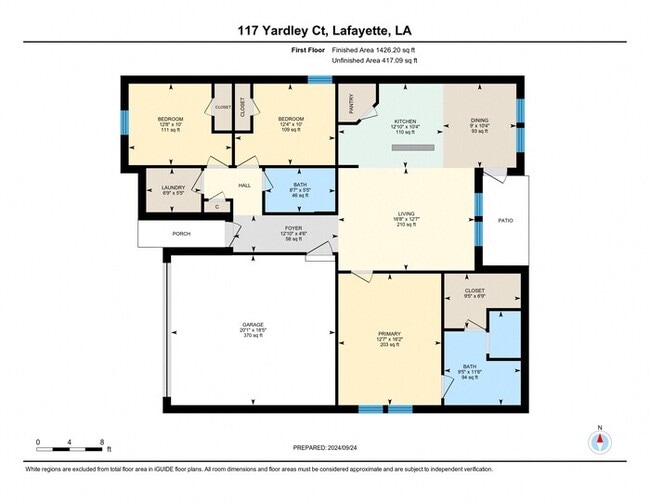 117 Yardley Ct in Lafayette, LA - Foto de edificio - Building Photo