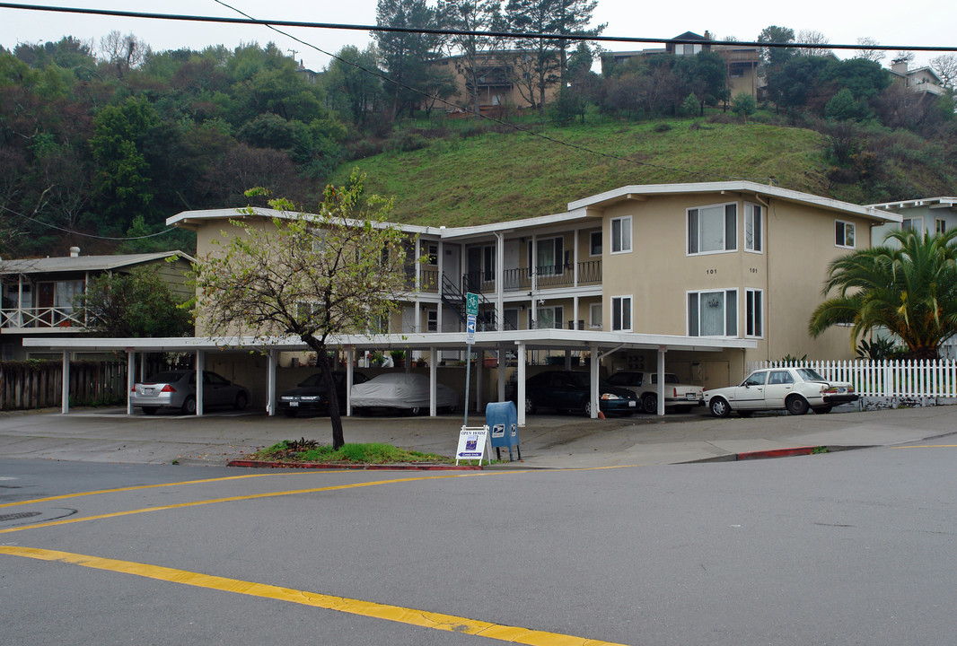 101 Woodland Ave in San Rafael, CA - Foto de edificio