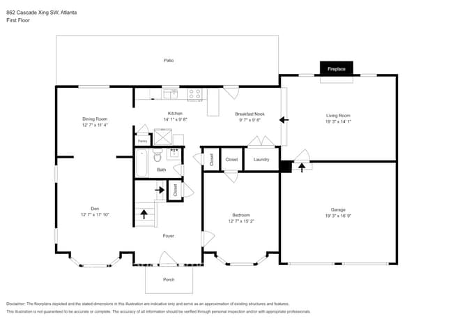 862 Cascade Crossing in Atlanta, GA - Foto de edificio - Building Photo