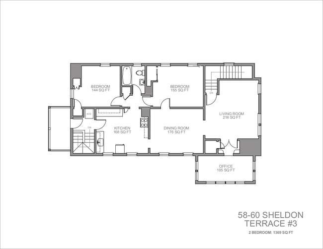 58-64 Sheldon Terrace in New Haven, CT - Building Photo - Floor Plan