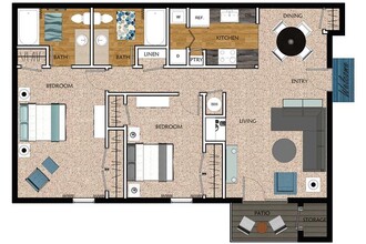 The Sound at Saint Martin in Biloxi, MS - Foto de edificio - Floor Plan