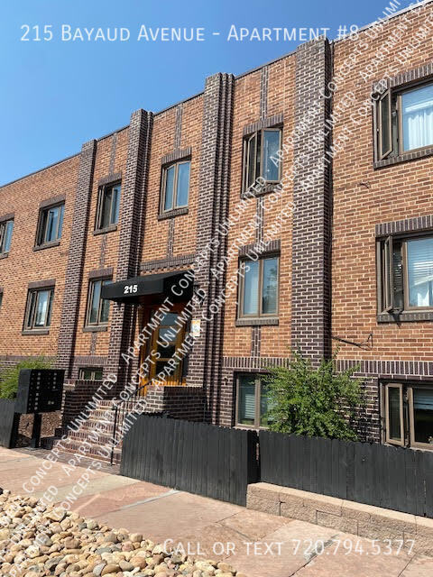 215 E Bayaud Ave-Unit -Apartment #8 in Denver, CO - Building Photo