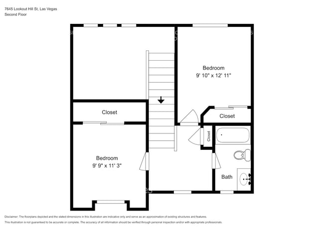 7645 Lookout Hill St in Las Vegas, NV - Foto de edificio - Building Photo