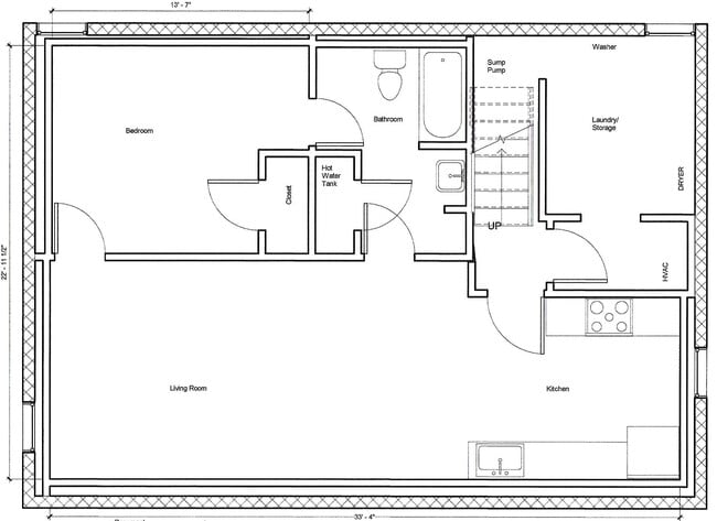 421 N Hammonds Ferry Rd, Unit Basement