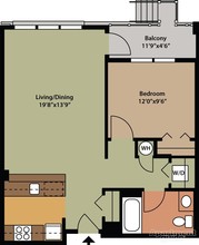 Pier II in Long Branch, NJ - Foto de edificio - Floor Plan