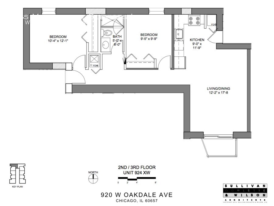 924 W Oakdale Ave-Unit -924-3W in Chicago, IL - Building Photo