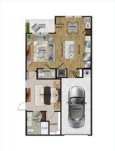 Oasis at Round Rock in Round Rock, TX - Foto de edificio - Floor Plan