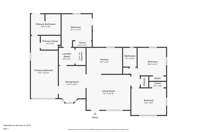 10849 60th Ave N in Seminole, FL - Foto de edificio - Building Photo