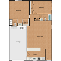 Avery Place Villas in Orlando, FL - Foto de edificio - Floor Plan