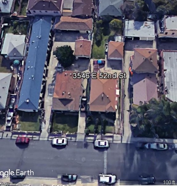 3546 E 52Nd St in Maywood, CA - Foto de edificio