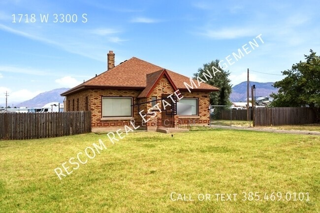 property at 1718 W 3300 S