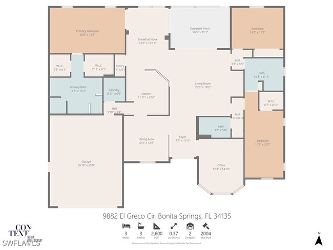 property at 9882 El Greco Cir