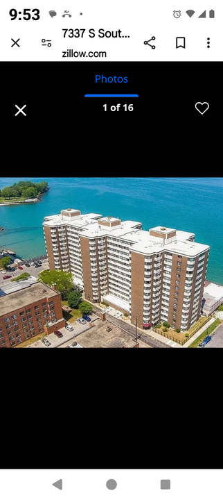 7337 S South Shore Dr, Unit 216 in Chicago, IL - Foto de edificio
