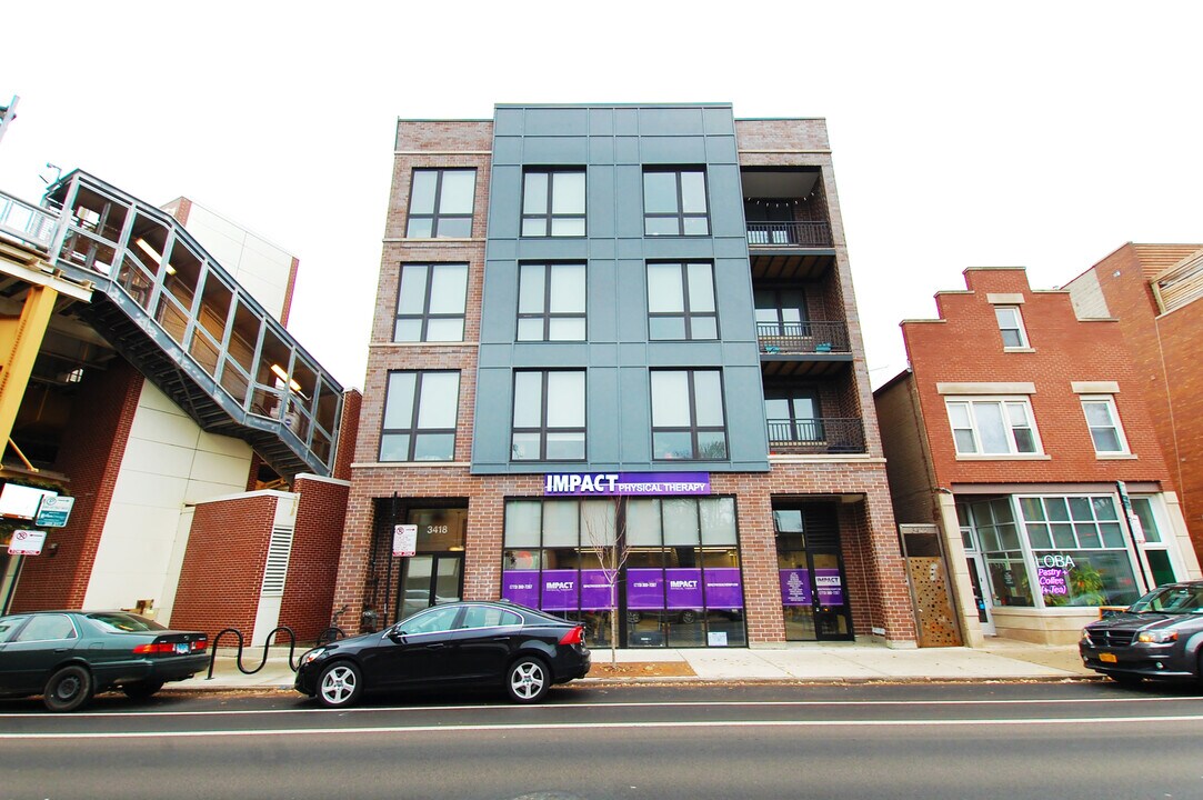 3418 N Lincoln Ave in Chicago, IL - Building Photo