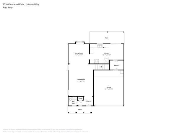 9010 Clearwood Pth in Universal City, TX - Foto de edificio - Building Photo