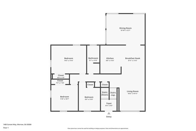 1485 Sunset Way in Morrow, GA - Building Photo - Building Photo