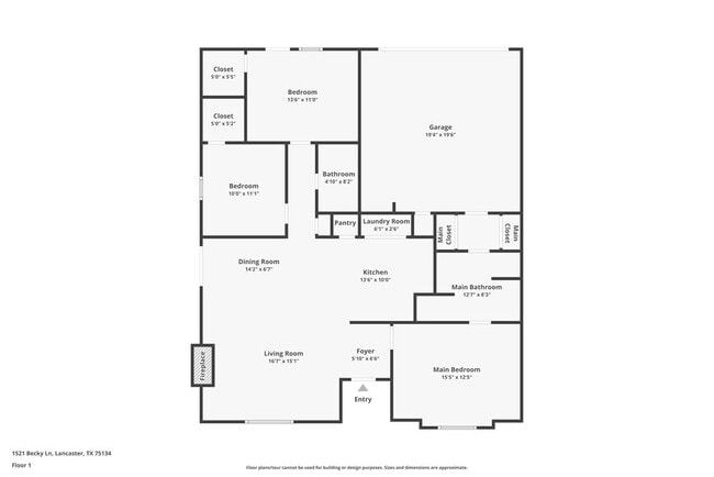 1521 Becky Ln in Lancaster, TX - Building Photo - Building Photo