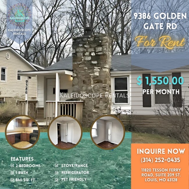 property at 9386 Golden Gate Rd
