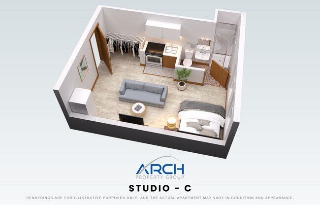 The Badger Den Apartments on Gilman in Madison, WI - Building Photo - Floor Plan